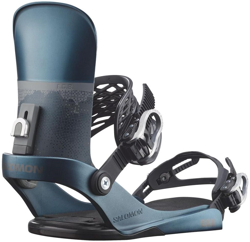 Salomon  - EDB Mediteranean Grey - S - Fix Snowboard