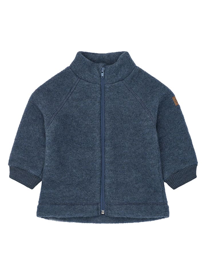 mikk-line Wolljacke in Blau - 146