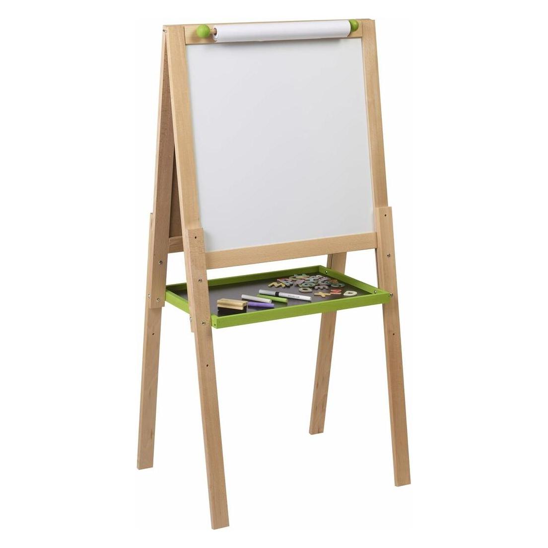 Jeujura Multifunktionales Holzbrett mit Zeichenfunktion und Magnetischer Schreibtafel (8763)