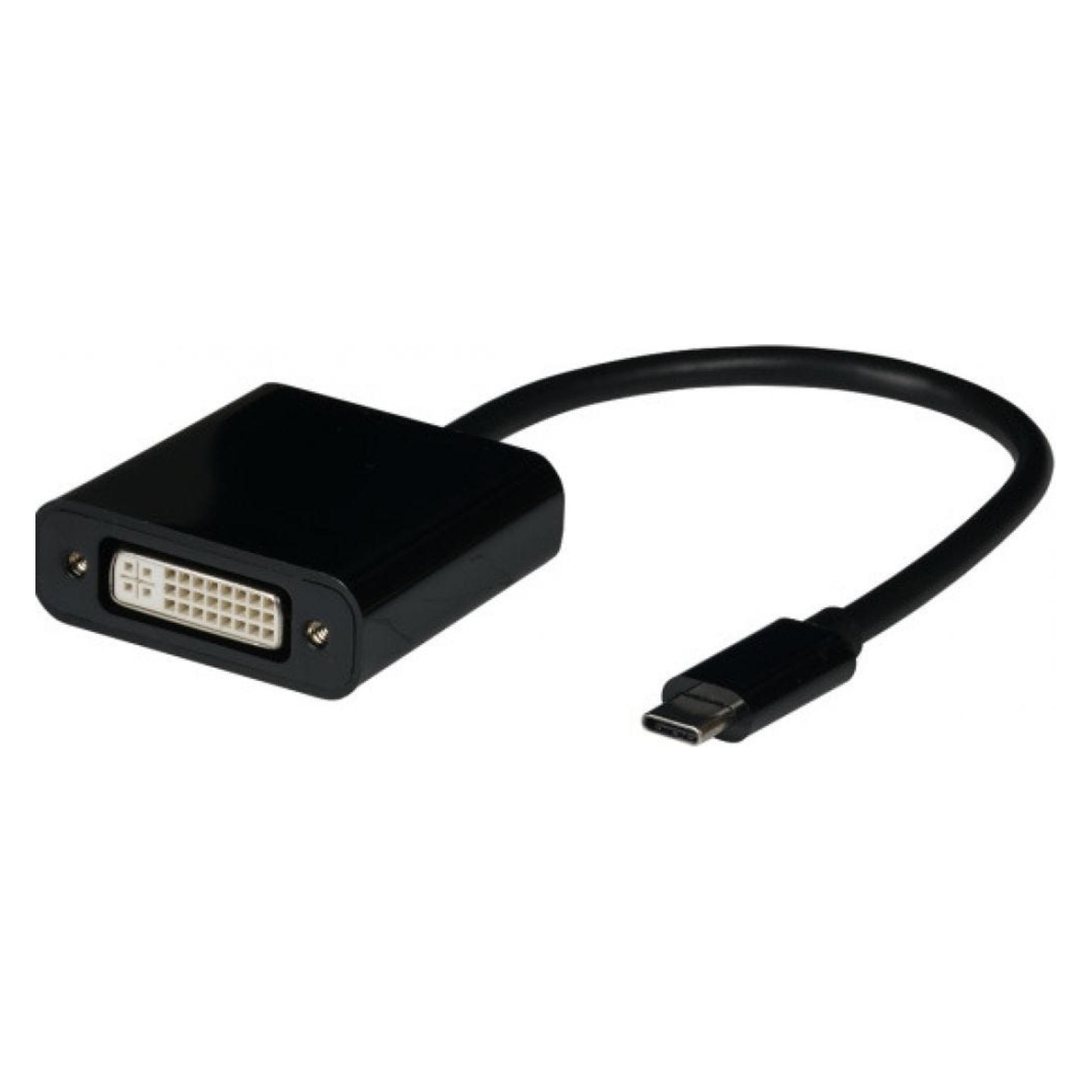 EFB Elektronik USB3.2 Adapterkabel,Typ-C DVI-D,Typ-C Stecker-DVI-D,0,15 (DVI) (EBUSBC-DVI)