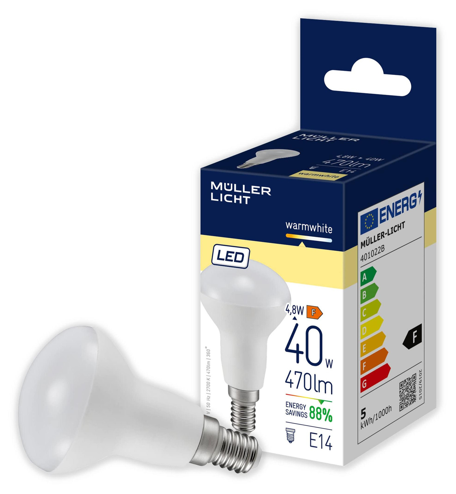 Müller-Licht ML LED-reflector R50 6W E14 set van 10 stuks