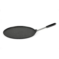 Excelsa Grillplatte Disco Cook Aluminium 56x35x10 cm Schwarz