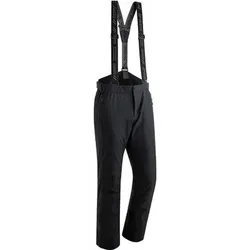 MAIER SPORTS Herren Latzhose JOSCHA SLIM, Größe 48 in Schwarz Schwarz
