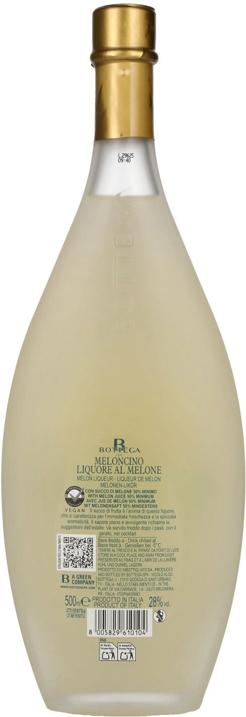 Bottega MELONCINO Melone Liqueur 28% Vol. 0,5l