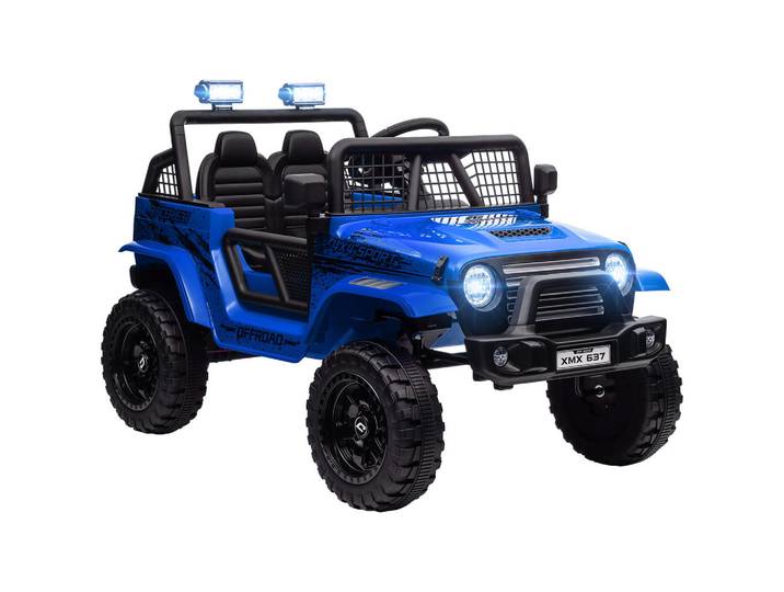 Aiyaplay Elektro Kinderauto, Blau, Metall, 67x68.5x109 cm, Spielzeug, Kinderfahrzeuge