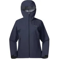 Bergans Damen Essentials 3L Shell Regenjacke - S - Navy