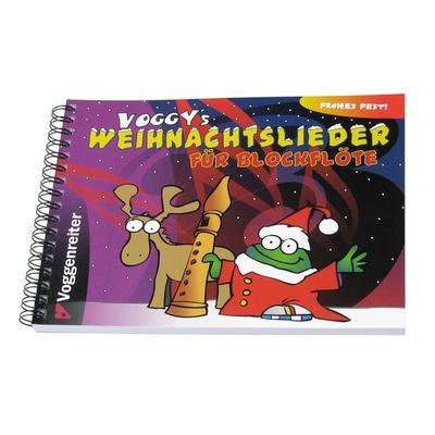 Voggy's Weihnachtslieder für Blockflöte, Gebundene Ausgabe von Martina Holtz, Voggenreiter
