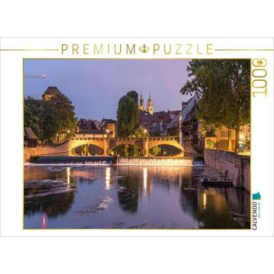 CALVENDO Puzzle Nürnberg | 1000 Teile Lege-Größe 64x48cm Foto-Puzzle für glückliche Stunden