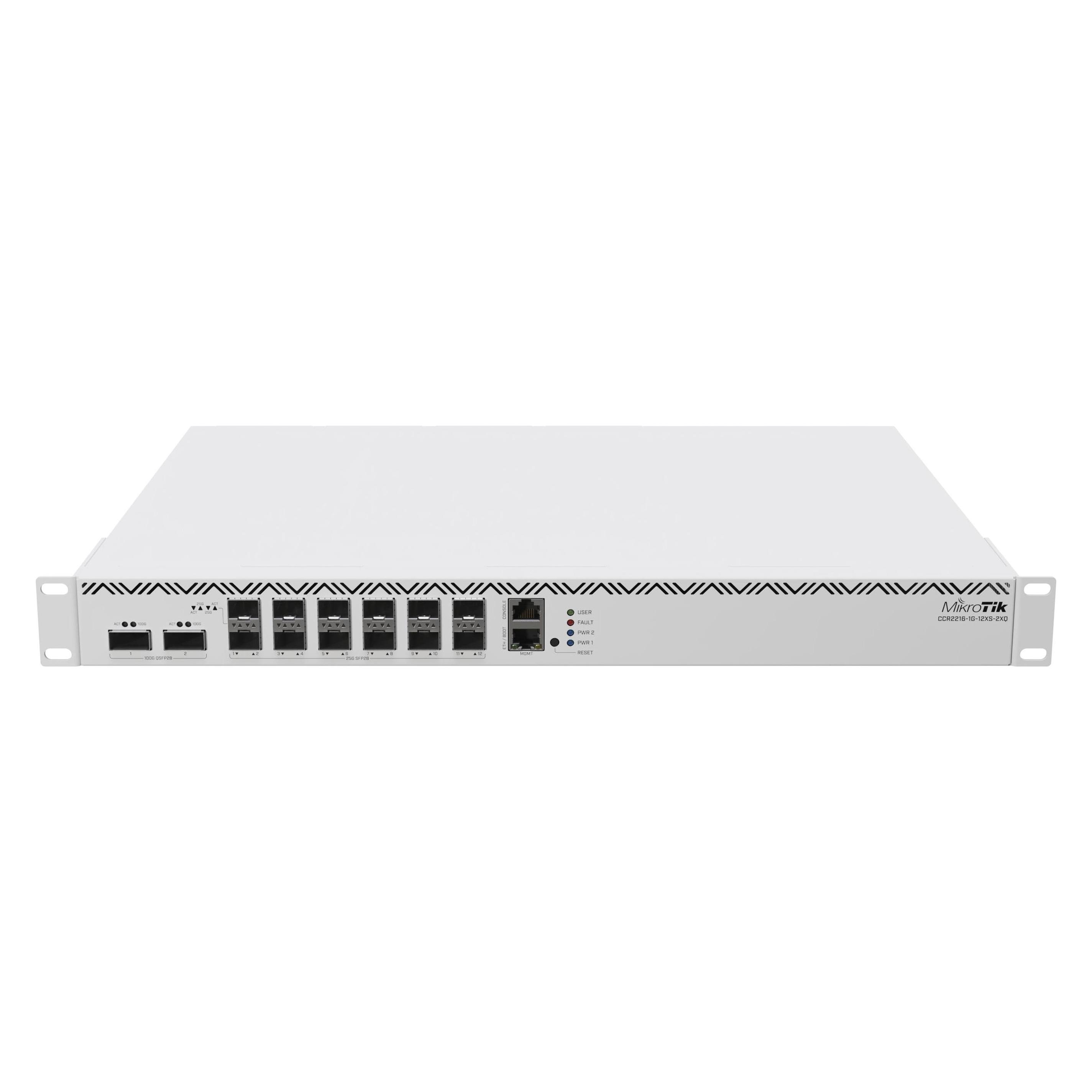 MikroTik Router CCR2216-1G-12XS-2XQ (CCR2216-1G-12XS-2XQ)