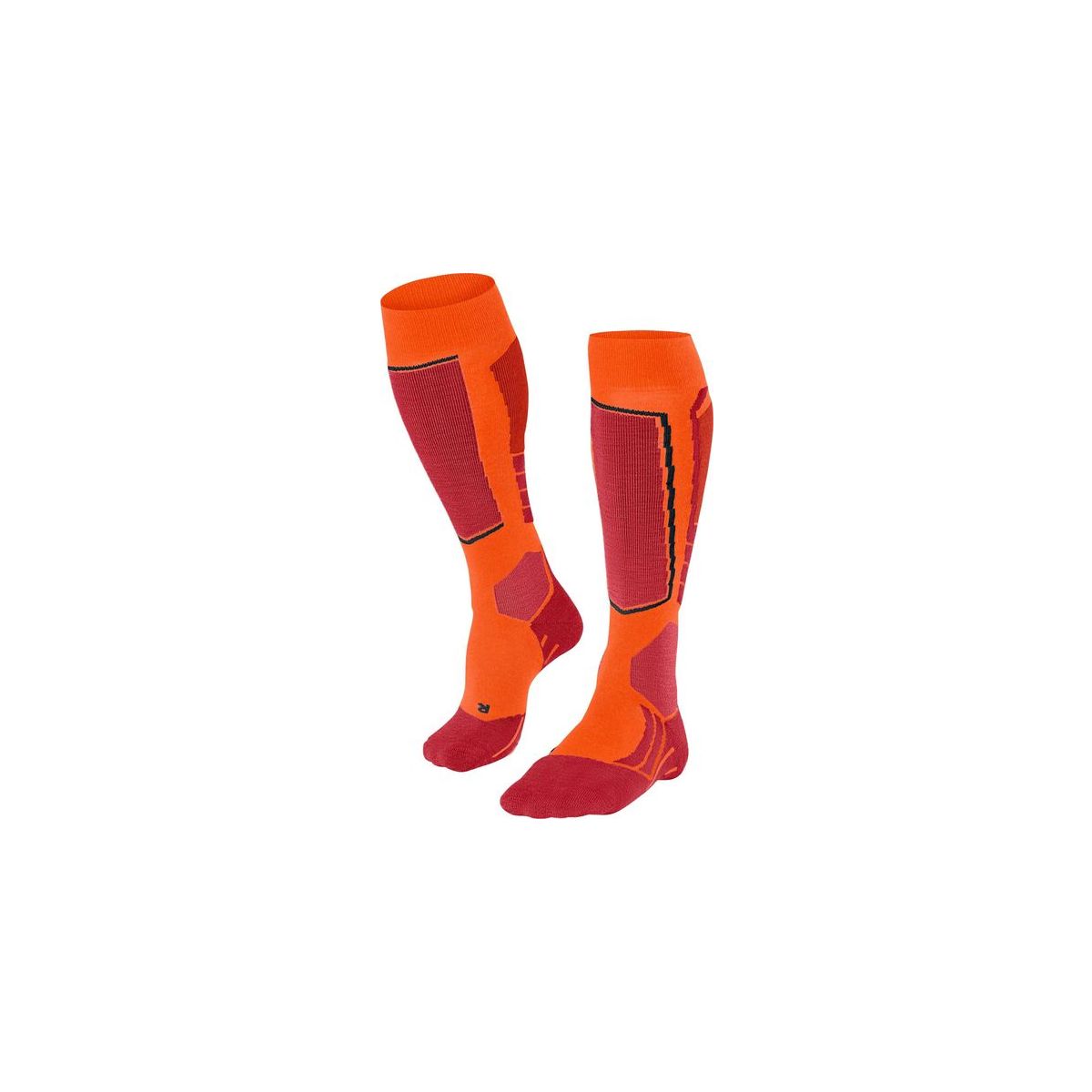 Falke SK2 Intermediate Herren Skiing Kniestrümpfe flash orange (8288) 42-43 16522-8288-42-43