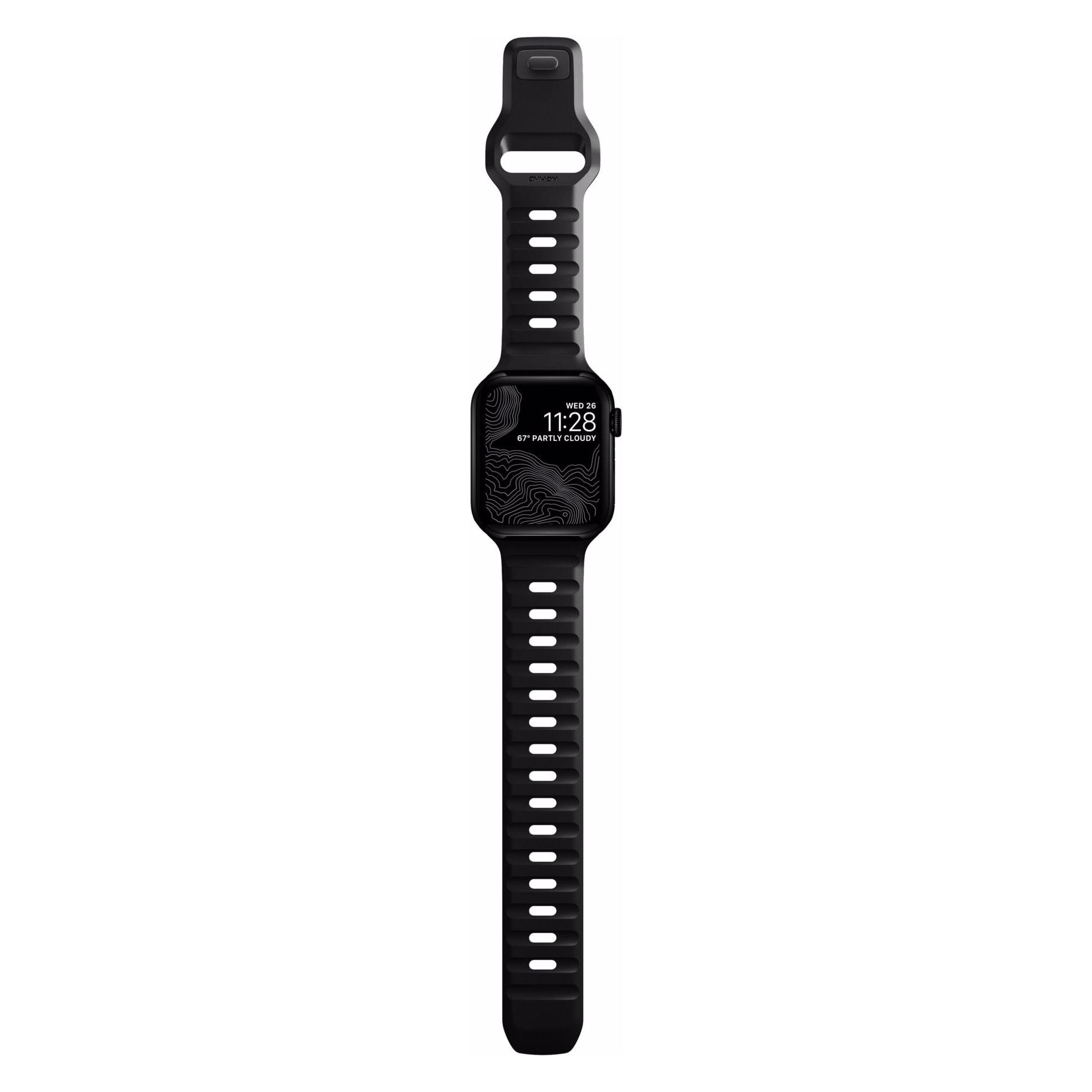 Nomad Sport Strap V2 44mm/42mm (42 mm, 44 mm, 45 mm, 49 mm, Aluminium, Kunststoff, Rubber, Silikon) (NM1AM10000)
