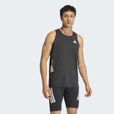 Lauftop ADIDAS PERFORMANCE "ADI365 CLIMACOOL", Herren, Gr. 3XL, schwarz, Obermaterial: 100% Polyester, Rundhals, Tops