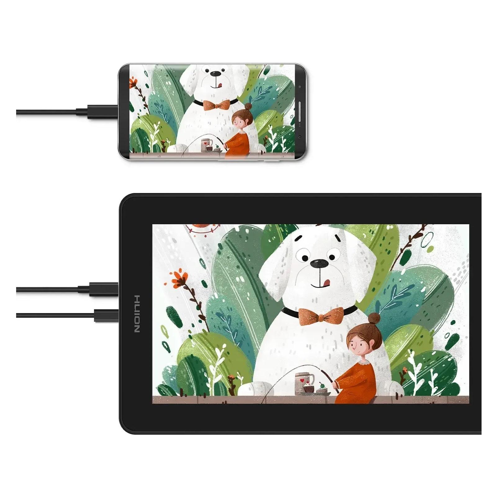 Huion Kamvas 12 FHD -piirton??ytt?? (11.60", 5080 lpi) (GS1161)