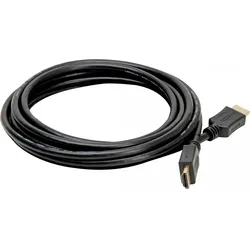 Kopp 980301021 High Speed HDMI Kabel, 1m, Farbe: schwarz