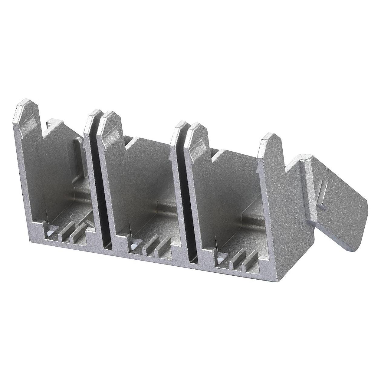Metz Connect E-DAT subway 3 Port Module Frame - Rahmen für Anschlüsse (1x) (1309330300-E)