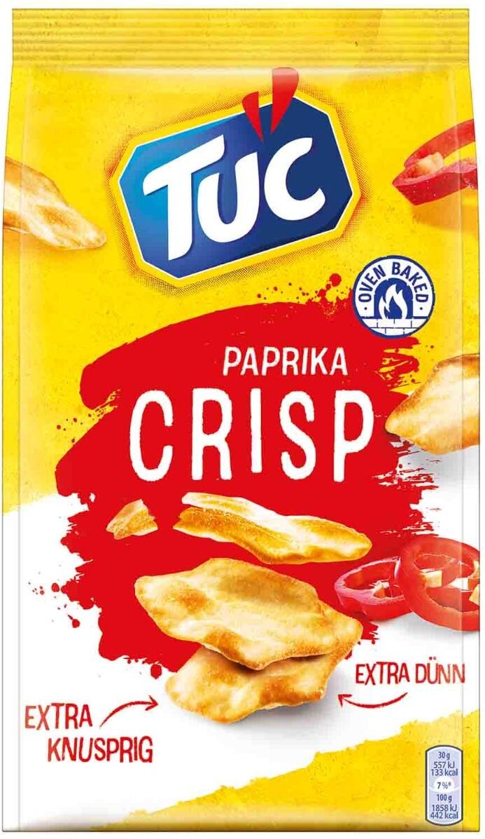 TUC Paprika Crisp - 100 g