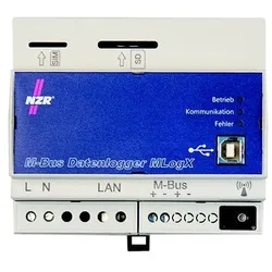 NZR M-BUS-Datenlogger 25 M-BUS-Geräte