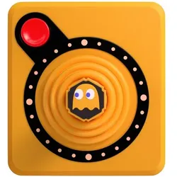 Plaion CX40+ Pac-Man Edition (Atari), Gaming Controller, Orange