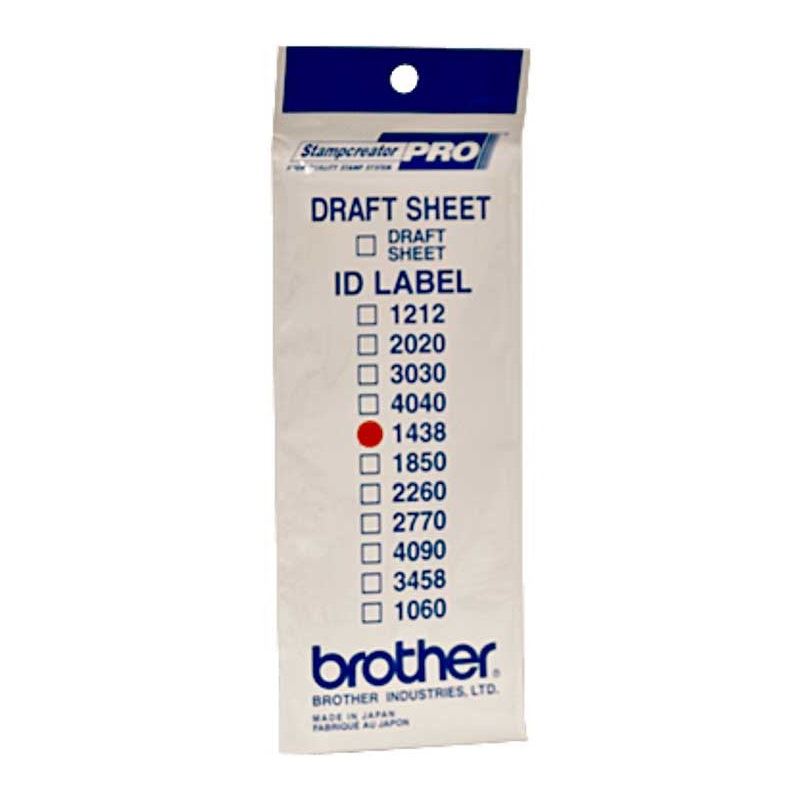 Brother ID1438 Stempel Etiketten 14x38mm