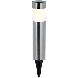 PAULMANN LED-Wegeleuchte 0,015W IP44 1lm Layra Solar 948.76 3000K si Kunststoff Kst_tr