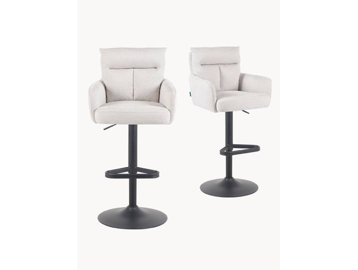 Barhocker Leo 2er-Set - Kunstleder oder Webstoff