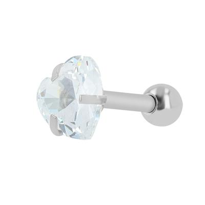 Paar Ohrstecker ADELIA´S "Ohrringe – Ohrstecker aus Edelstahl", Damen, Gr. Damen, Edelstahl, silber, Ohrringe, Perfekt zum Verschenken an besondere Menschen