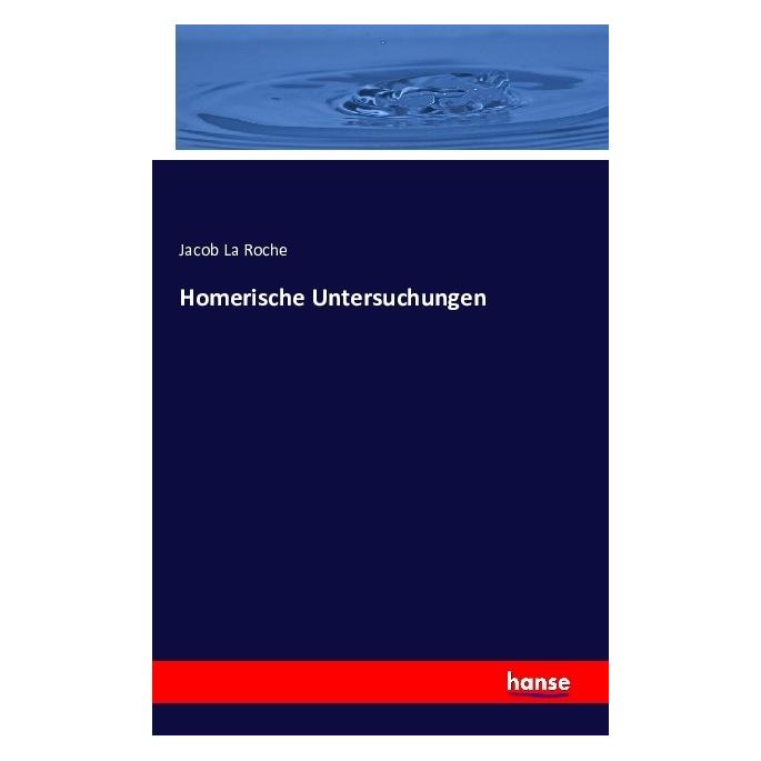 Hansebooks Homerische Untersuchungen (55846044)
