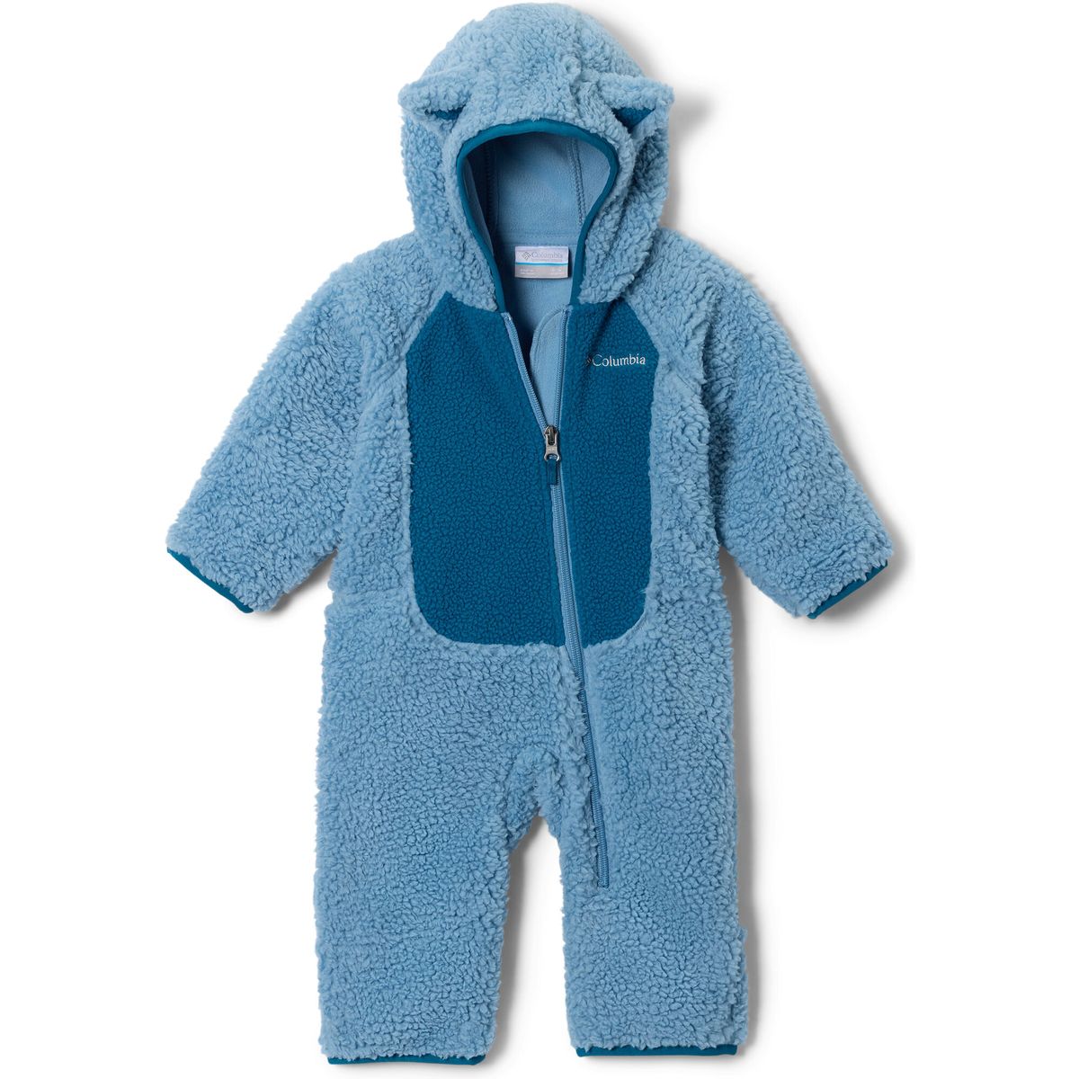 Columbia Foxy Baby sherpa Bunting rainy day, phoenix blue (447) 18/24 186398-1863981-447-18/24