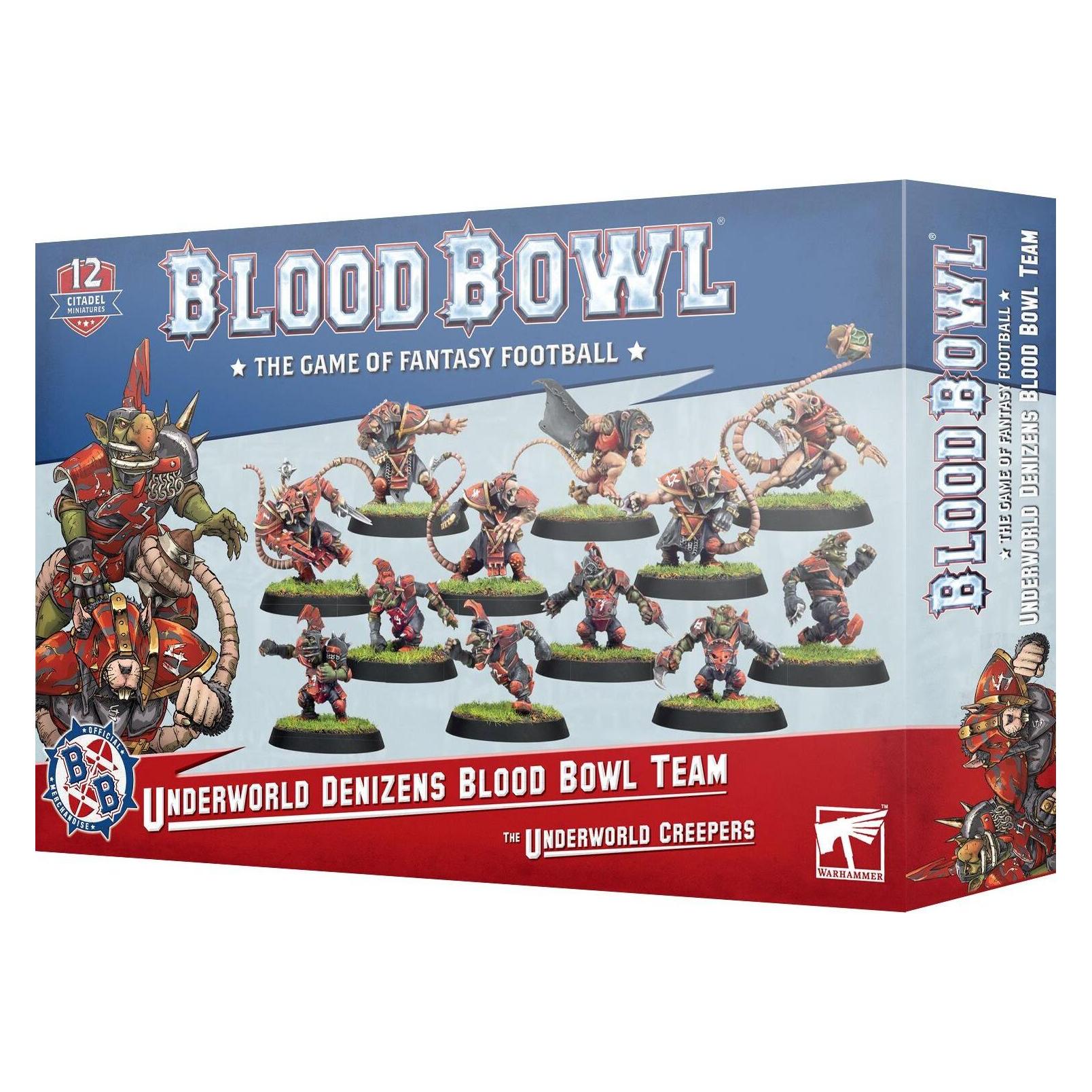 Games Workshop Blood Bowl - Team Goblin and Skaven : Underworld Denizens (Kunststoff) (99120999019)