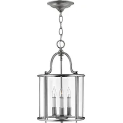 Elstead Lighting, Pendelleuchte, Gentry Hängeleuchte E14 4-fach Zinn (E14)
