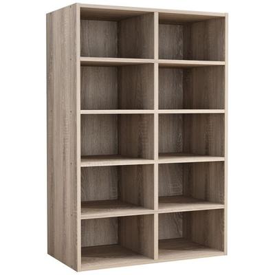 Holz Regal Schuhschrank Schuhregal Hinsol M