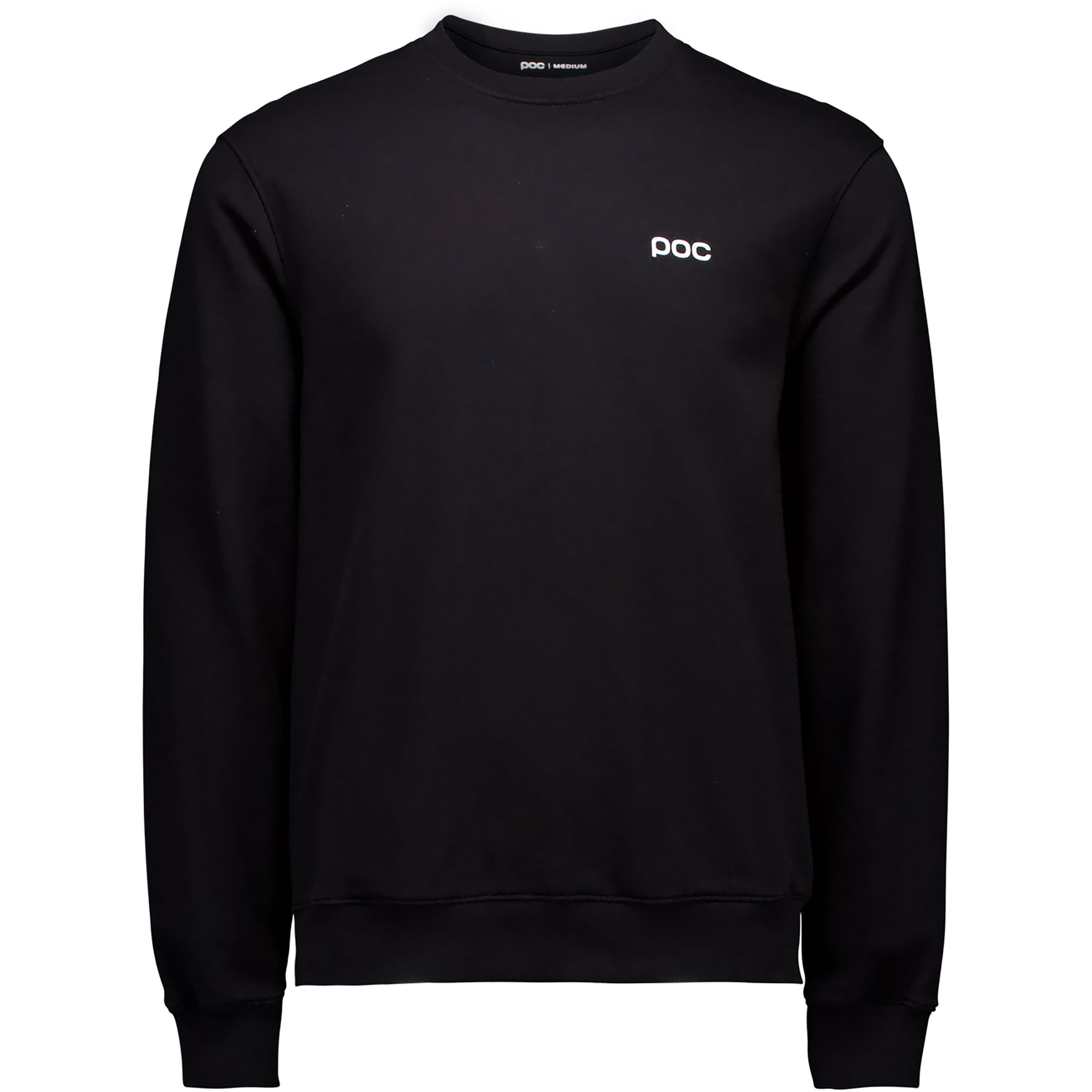 POC Poc Crew Herren Pullover schwarz Größe L Lifestyle Atmungsaktiv