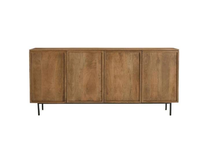 Buffet 4 portes en bois massif