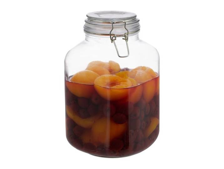 Relaxdays 8 x 3 Liter Einmachglas