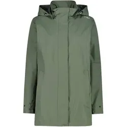CMP Damen Funktionsjacken lg.Arm Da WOMAN JACKET SNAPS HOOD, Größe 38 in Schwarz Schwarz