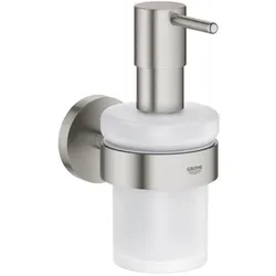 Grohe Start Seifenspender mit Halter 41195DC0 Supersteel