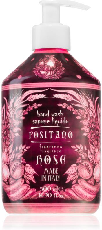 Rudy - Le Maioliche Positano Rosa Damascena liquid hand soap 500 ml