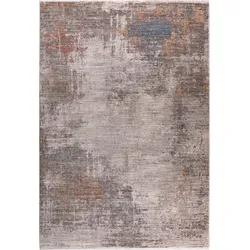 Webteppich Nizza Anthrazit/Braun ca. 120x170cm