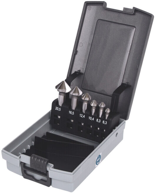 KS Tools Coffret de forets aléseurs 90°, 6 pcs, en box PVC (336.0446)