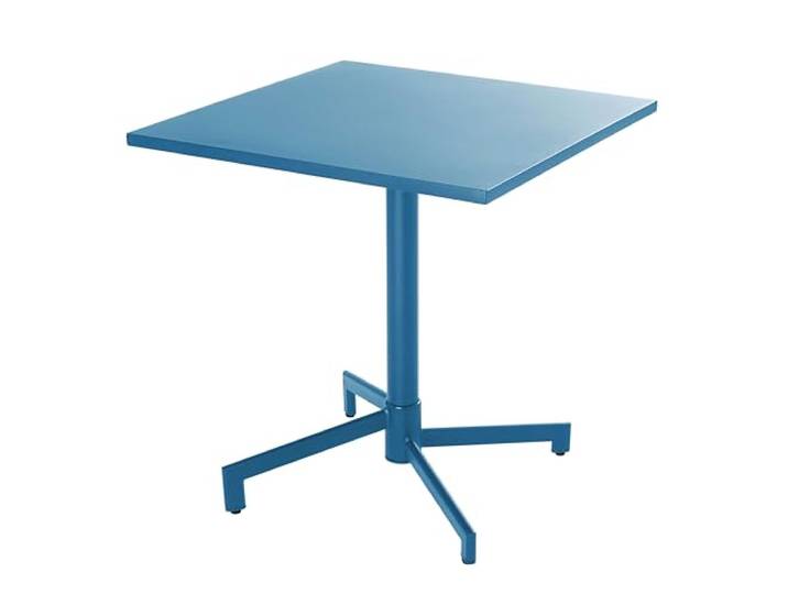 Oviala Bistrotisch mit klappbarer Platte, 70 cm, Pacific Blau – Palavas