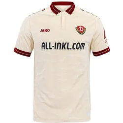 JAKO Dynamo Dresden Ausweichtrikot 2025/26 Kinder 656 - cremeweiß 116