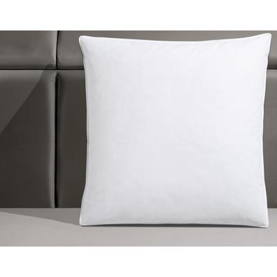 Federkopfkissen RIBECO "Emily", weiß, B:80cm L:80cm, Bezug: 100% Baumwolle. Füllung: 85% Federn, 15% Daunen, Kopfkissen, gute Stützkraft