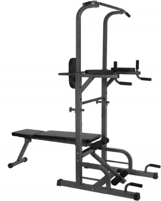 Famanu Fitnessstation Vielseitig - Schwarz
