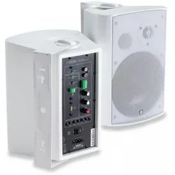 Helvia REDY-630WH-SET (Aktiv, Passiv), PA Lautsprecher, Weiss