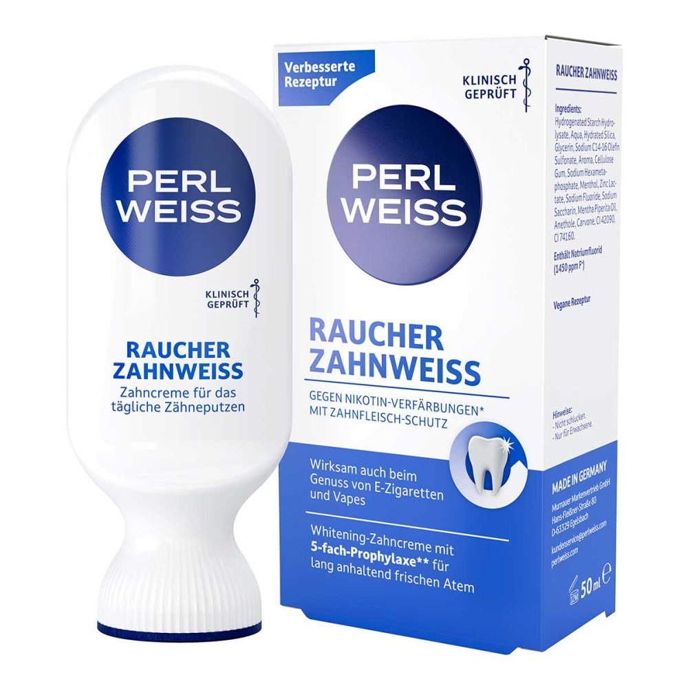 MURNAUER MARKENVERTRIEB GmbH Perlweiss Raucher Zahnweiss Zahncreme 20593953