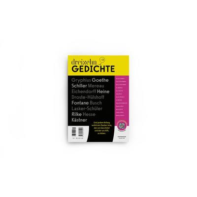 dreizehn +13 Gedichte, Geheftet von Oliver Wurm,Katharina Pütter,Barbara Heine, Oliver Wurm I Medien, 978-3-9823620-0-7