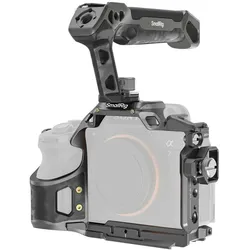 SmallRig 6030 Rhinoceros Cage Kit for Sony Alpha 7 V / 7R V / 7 IV (Cage), Video Zubehör, Schwarz