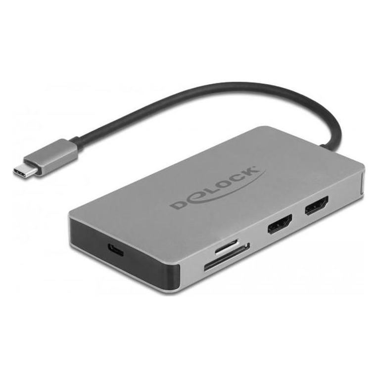 Delock USB Type-C Dockingstation 4K (USB-C, 2 Ports) (87004)