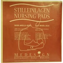 STILLEINLAGEN Seide/Wolle/Seide 2 St