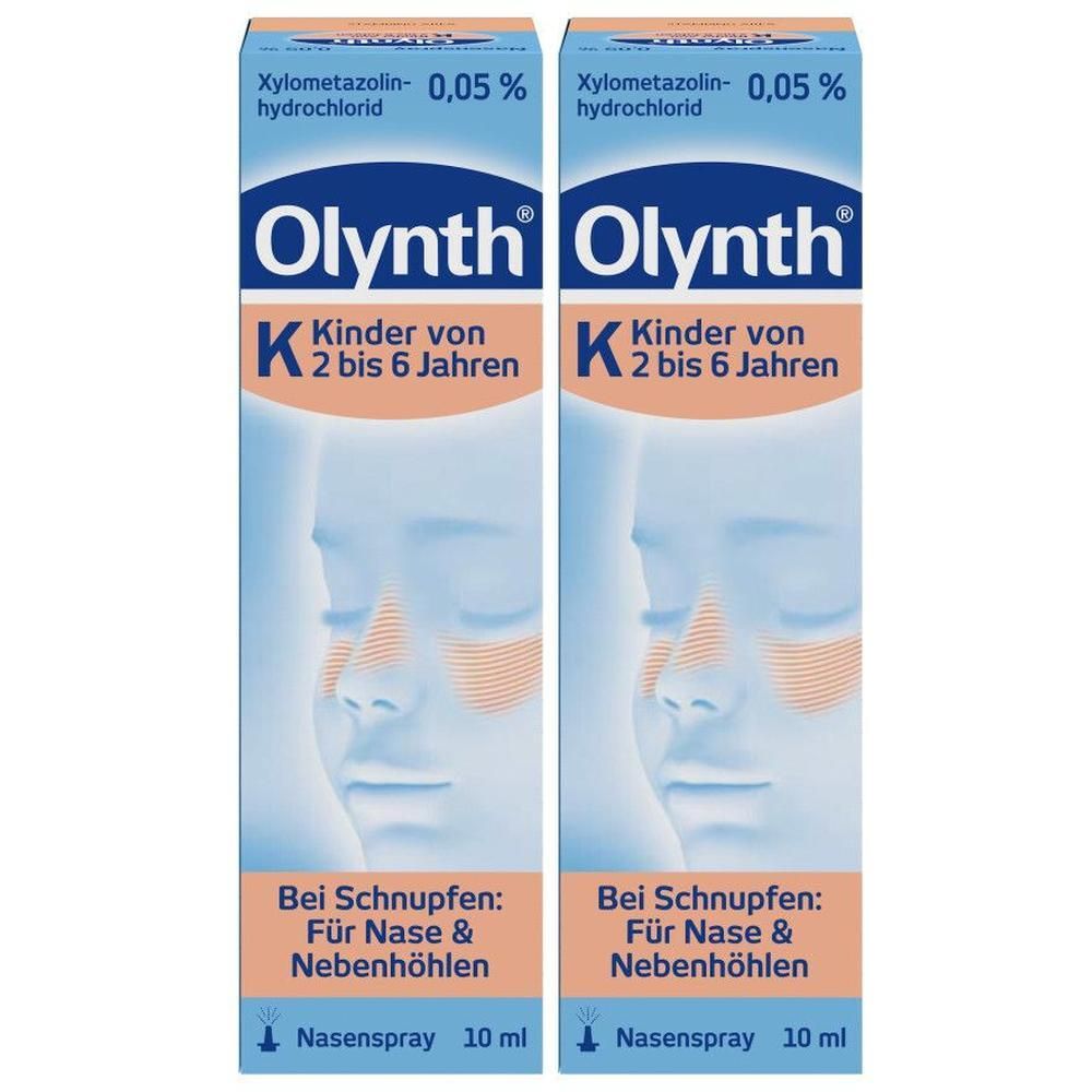 Olynth 0,05% für Kinder Nasendosierspray 2x 2x10 ml